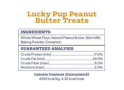 Lucky Pup PB Treat Jar
