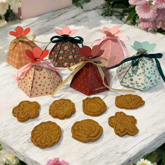 Petal Paws Peanut Butter Bites