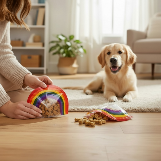 Taste the Rainbow Cheddar Crunch