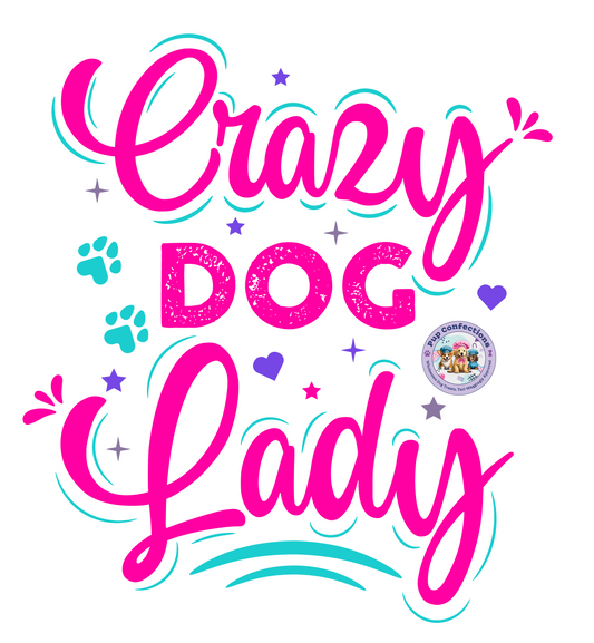 "Crazy Dog Lady" Sticker