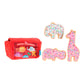 Animal Squeakers Snacks Plush Dog Toy XS/S