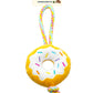 ThoozyPet Birthday Donut Plush Dog Toy with Rope 12"