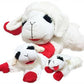 Multipet Lamb Chop Plush Dog Toy 10"