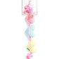CANDY HEARTS PET ROPE TOY