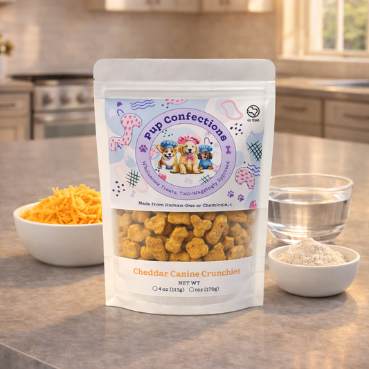 Cheddar Canine Crunchies Dog Treats