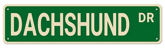 Dachshund Dr Sign