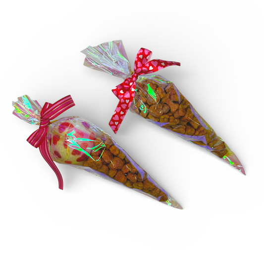 Heart + Bone Cheddar Cone