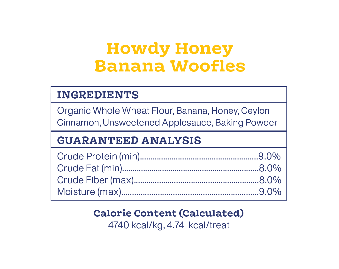 Howdy Honey Woofle Dog Treats