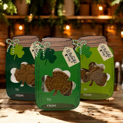 Lucky Pup PB Treat Jar