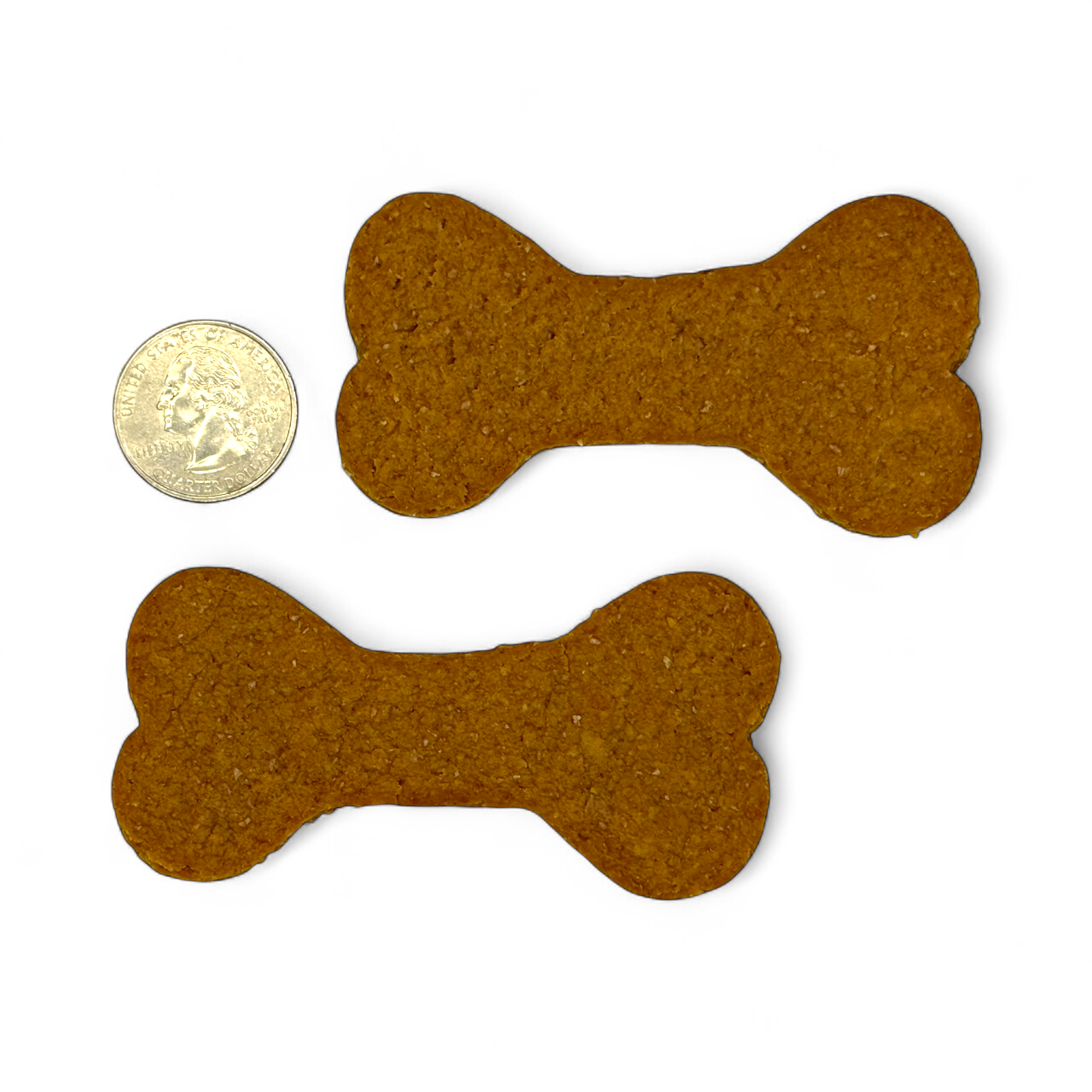 Peanut Butter Bark Bite Dog Treats (Large)