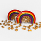 Taste the Rainbow Cheddar Crunch