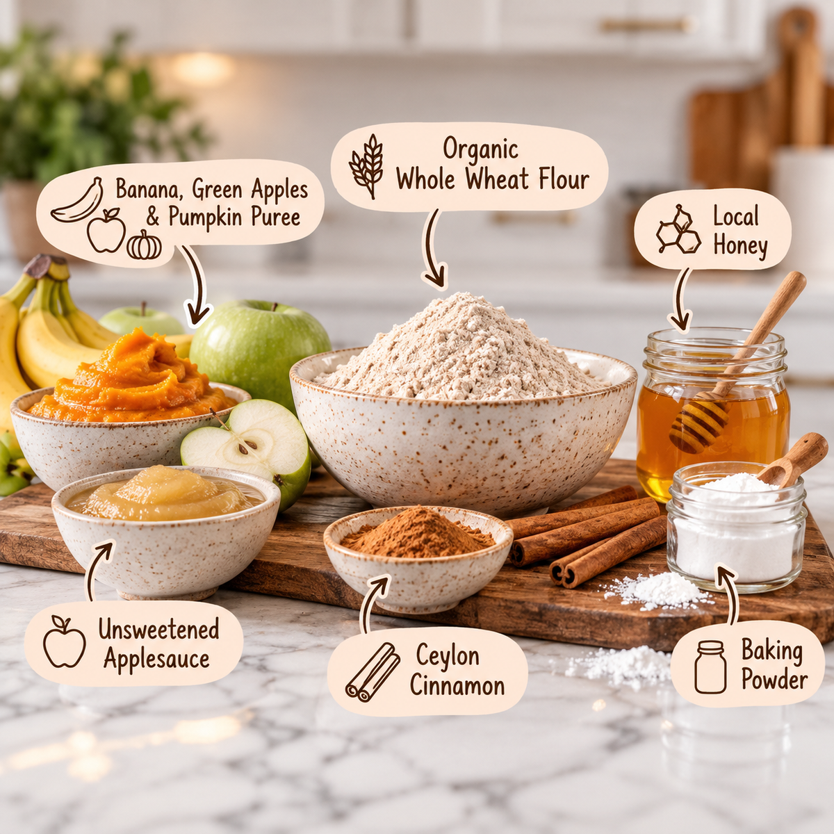 Howdy Honey Woofle Dog Treats