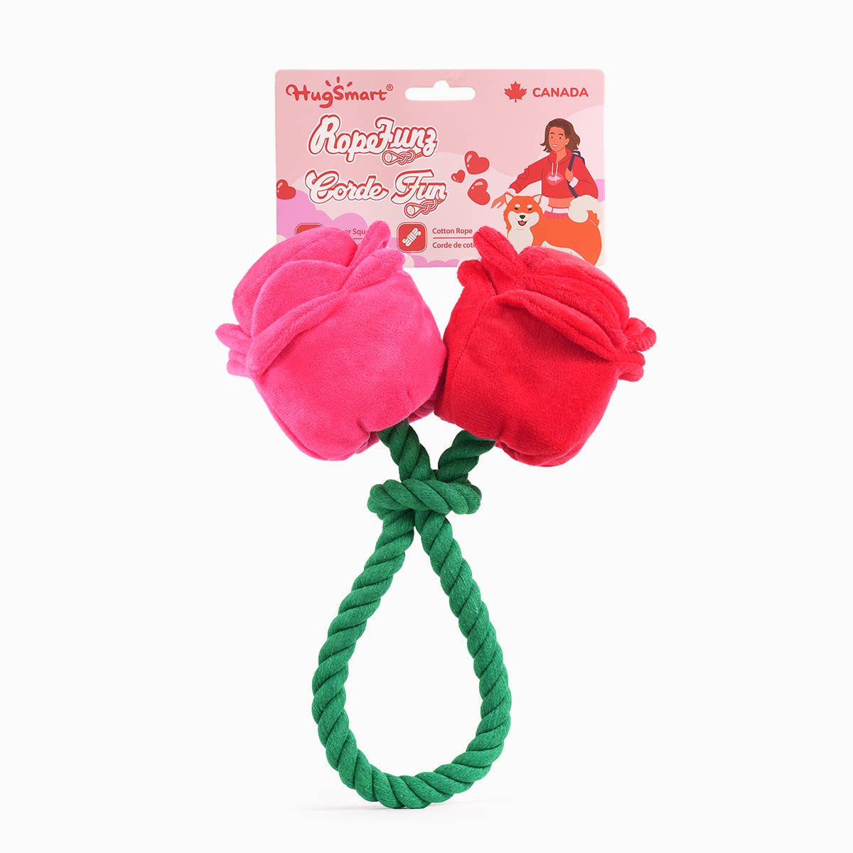 Roses - Woof Love - Dog Rope Toy