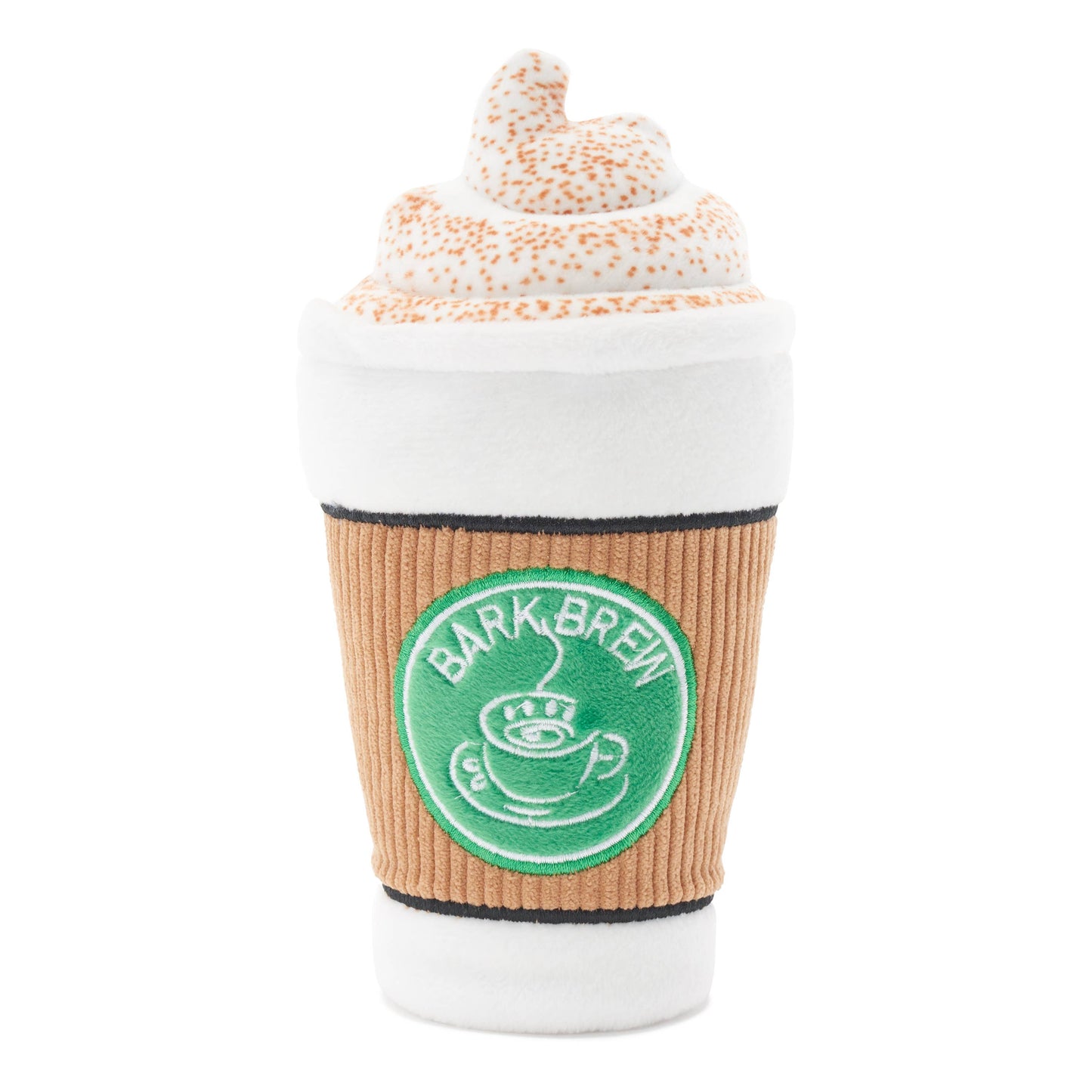 Cup of Bark Roast Plush Dog Toy