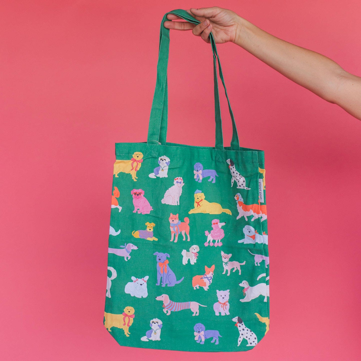 Dapper Dogs Tote Bag