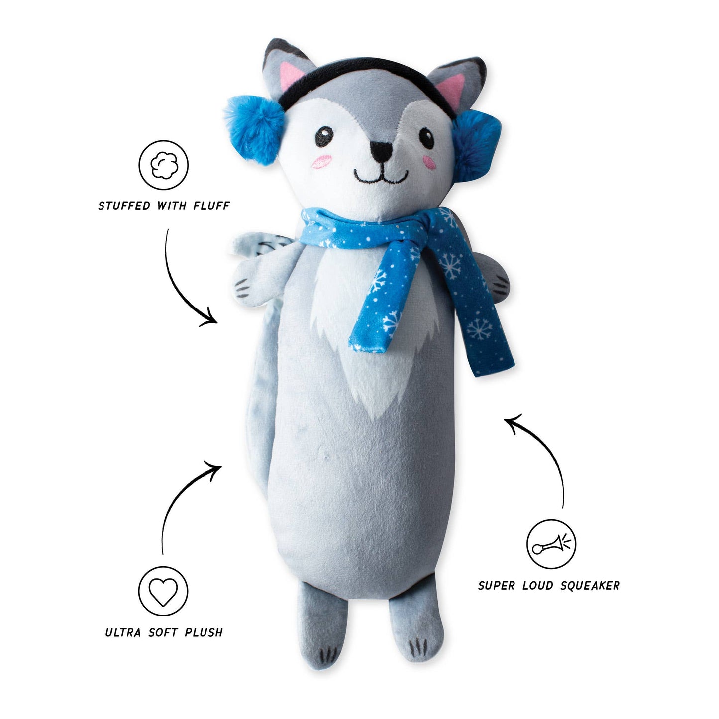 Wagsdale Looking Cool Plush Dog Toy