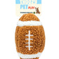 Football Plush Dog Toy 6.5"