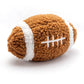 Football Plush Dog Toy 6.5"