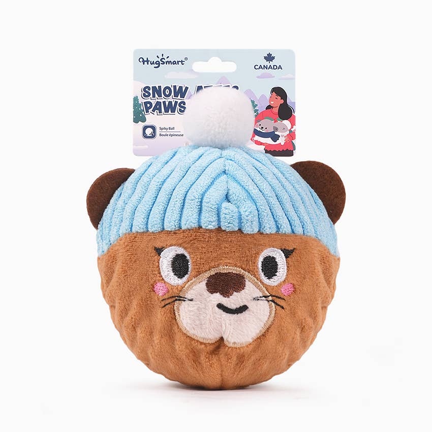 HugSmart Pet - Winter Paws | Otter - Dog Ball Toy