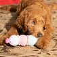 3-Scoop Birthday Ice Cream Cone Plush Dog Toy 12"