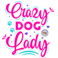 "Crazy Dog Lady" Sticker
