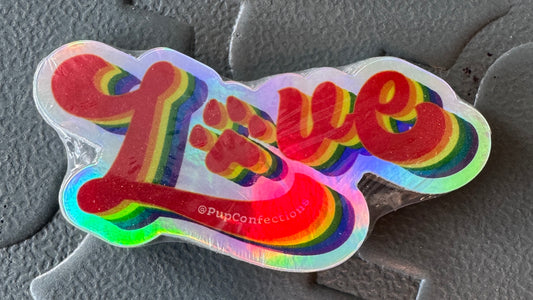 "Love" Sticker